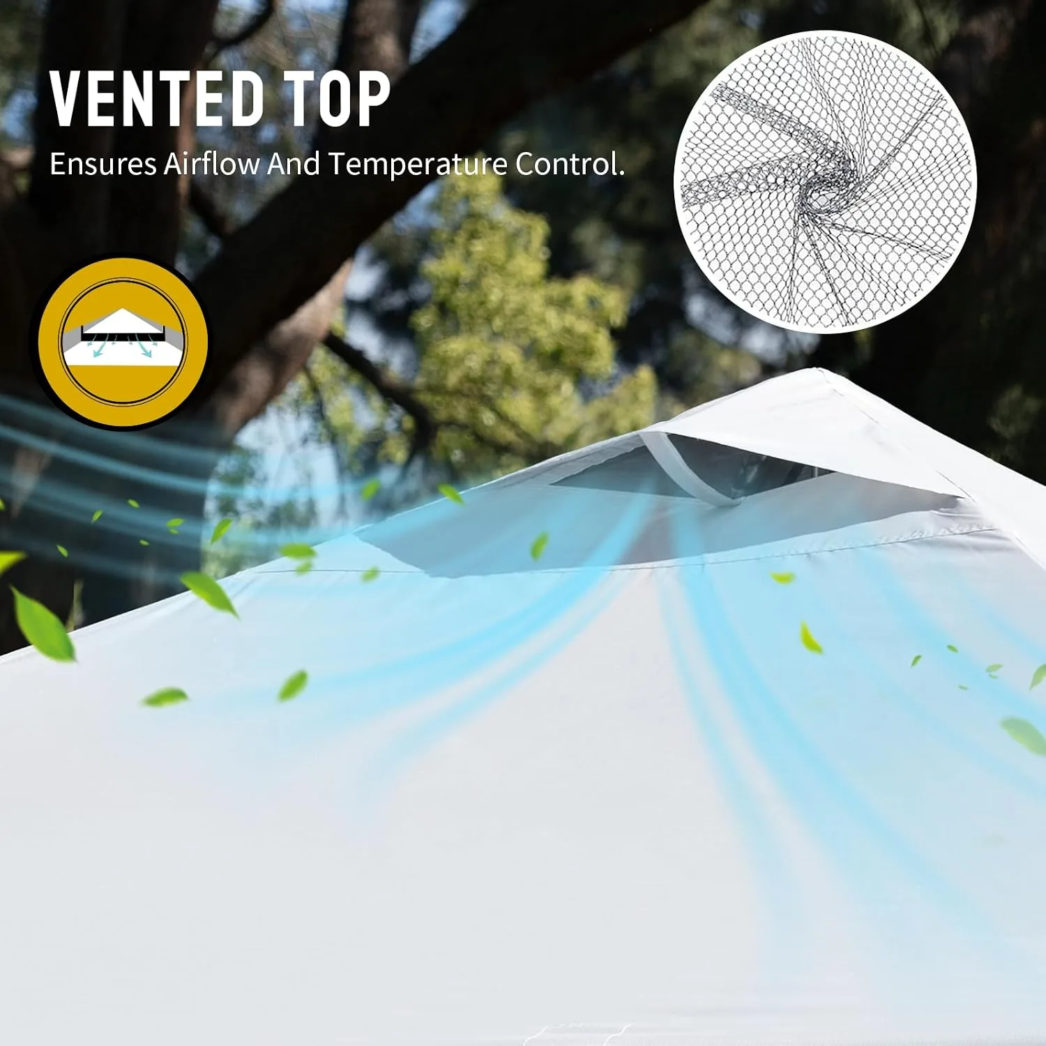 Carpa plegable CROWN SHADES 3 × 3 m — imagen 4
